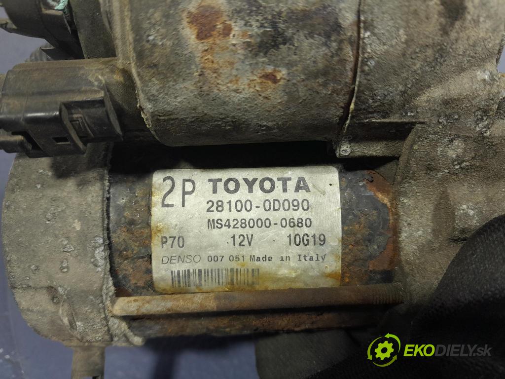 Toyota Avensis 2005 štartér 28100-0D090