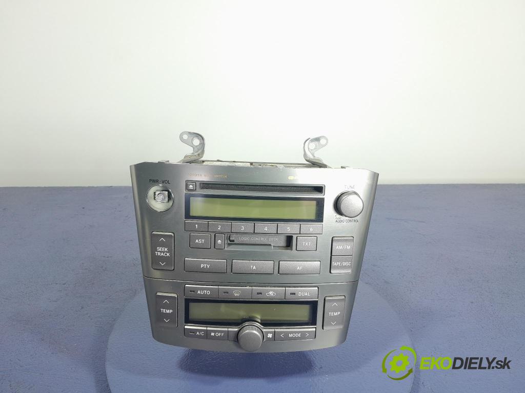 Toyota Avensis 2005 Radio I Navigácia: 86120-05080