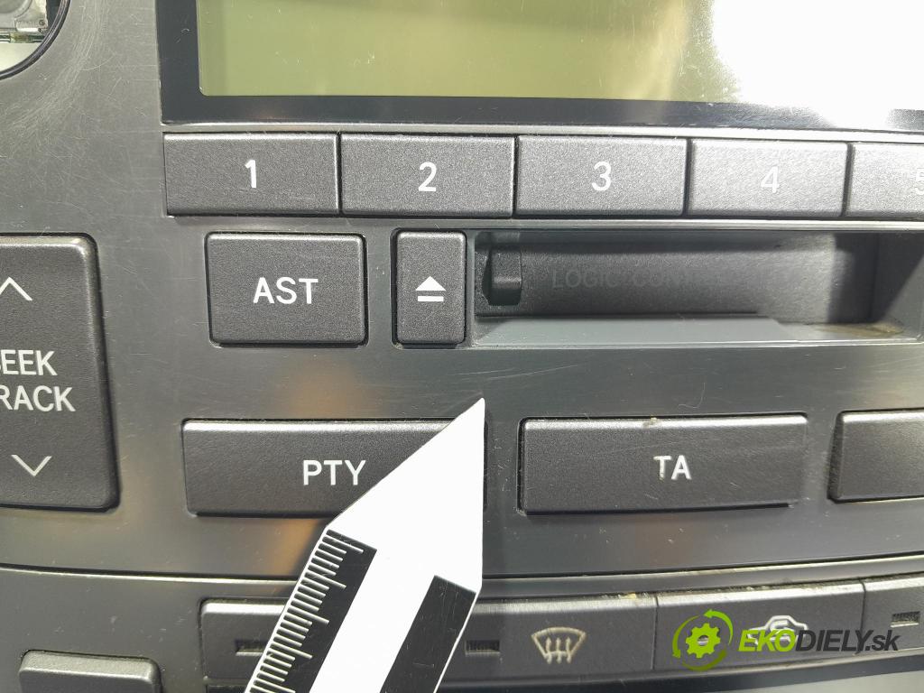 Toyota Avensis 2005 Radio I Navigácia: 86120-05080