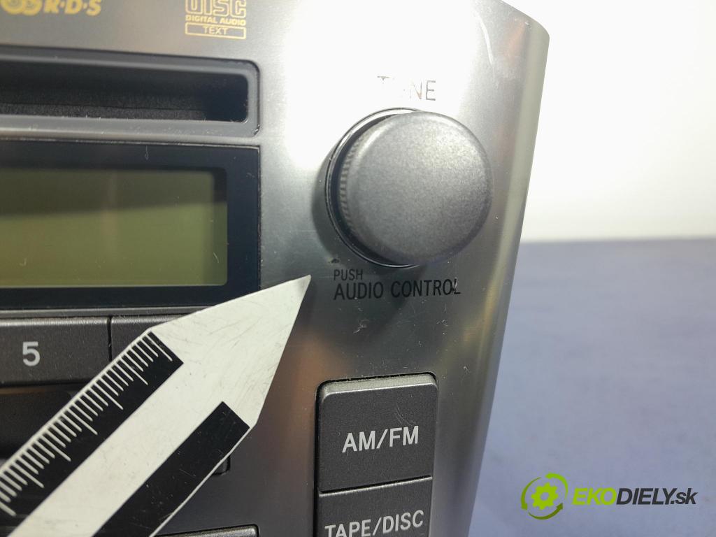 Toyota Avensis 2005 Radio I Navigácia: 86120-05080