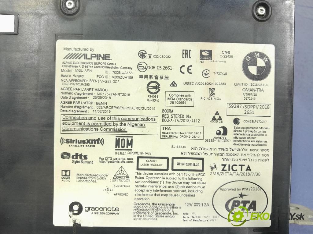 Bmw Seria 7 2022 Radio I Navigácia: 5A56CB1