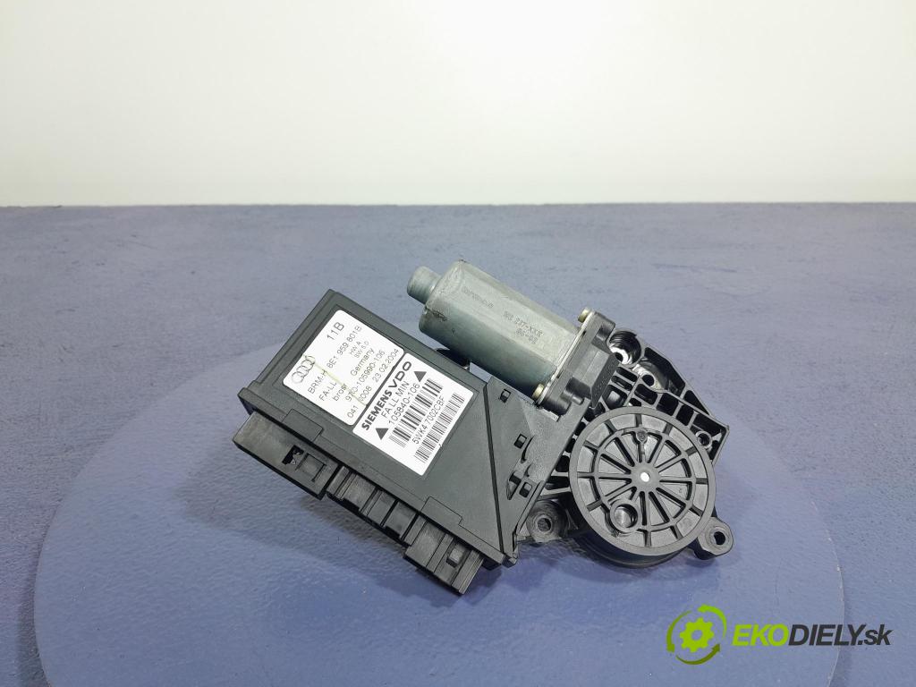 Audi A4 2004 mechanismus stahování Sklenka: před Levý: 8E1959801B