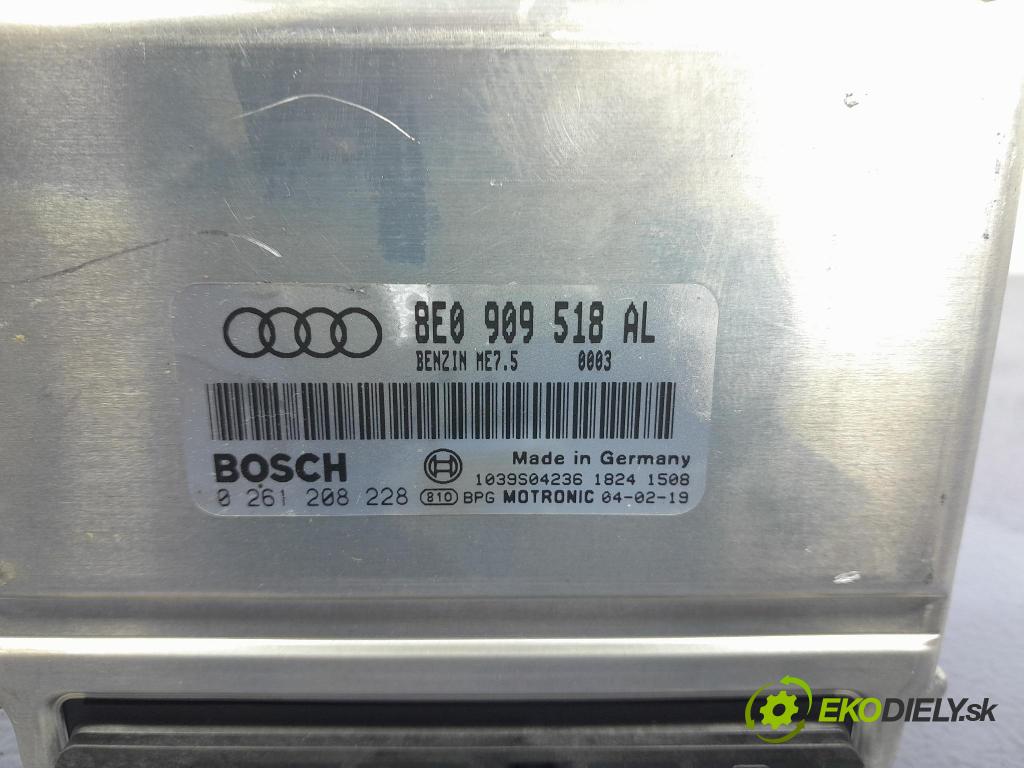 Audi A4 2004 riadiaca jednotka Motor: 8E0909518AL