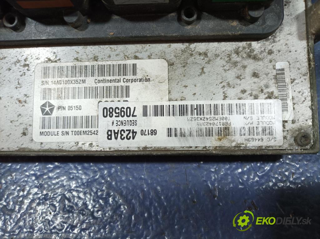 Jeep Grand cherokee 2013 riadiaca jednotka Motor: 68170423AB