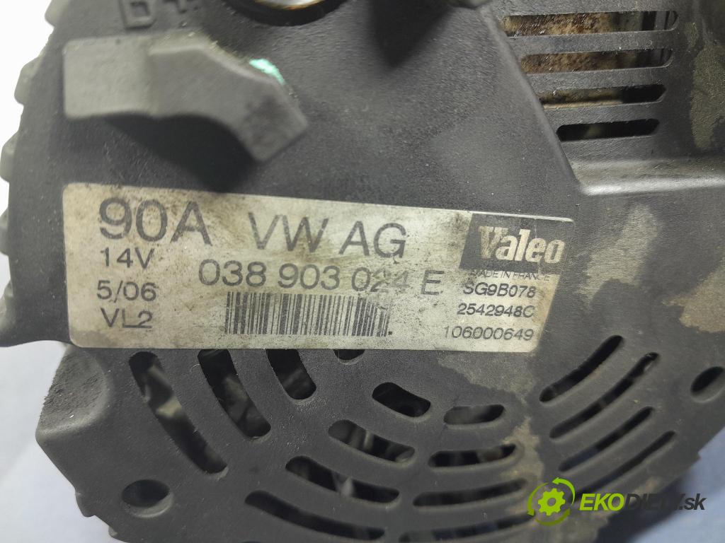 Seat Leon 2006 Alternator 038903024E