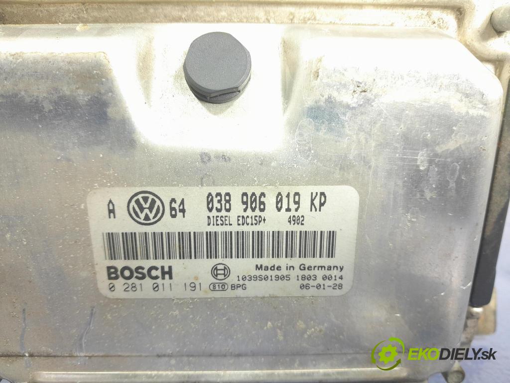 Seat Leon 2006 riadiaca jednotka Motor: 038906019KP