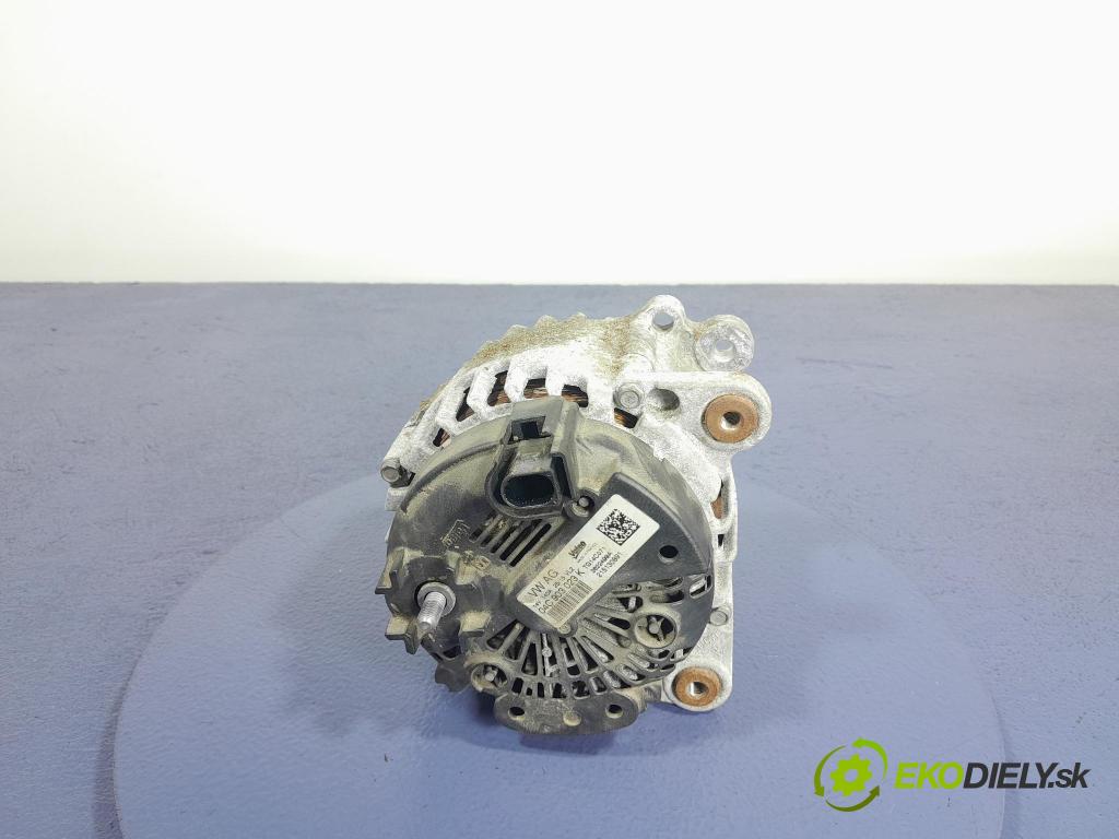 Vw Tiguan 2015 Alternator 04C903023K