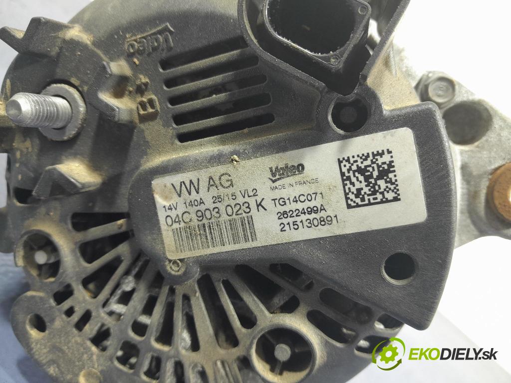 Vw Tiguan 2015 Alternator 04C903023K
