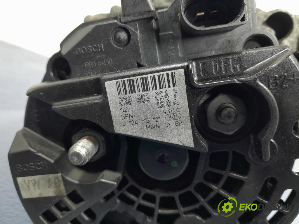Seat Leon 2002 Alternator 038903024F