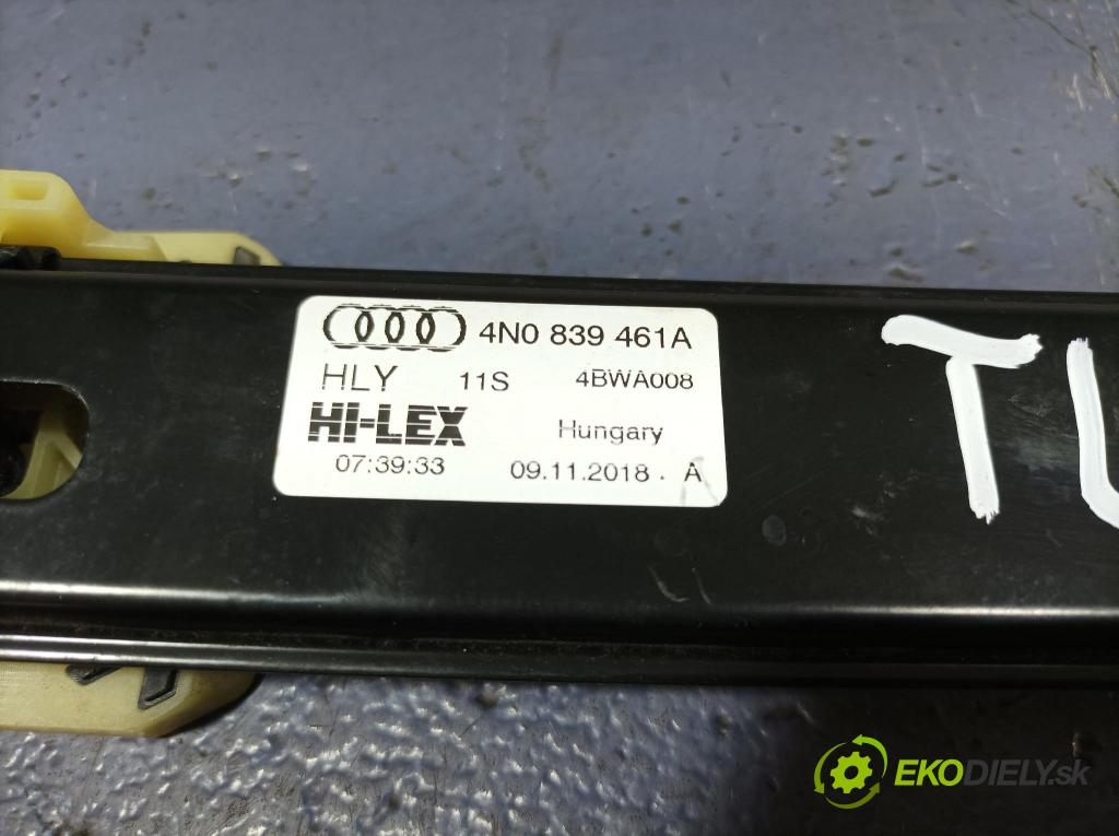 Audi A8 2019 mechanismus stahování Sklenka: Zad: Levý: 4N0839461A
