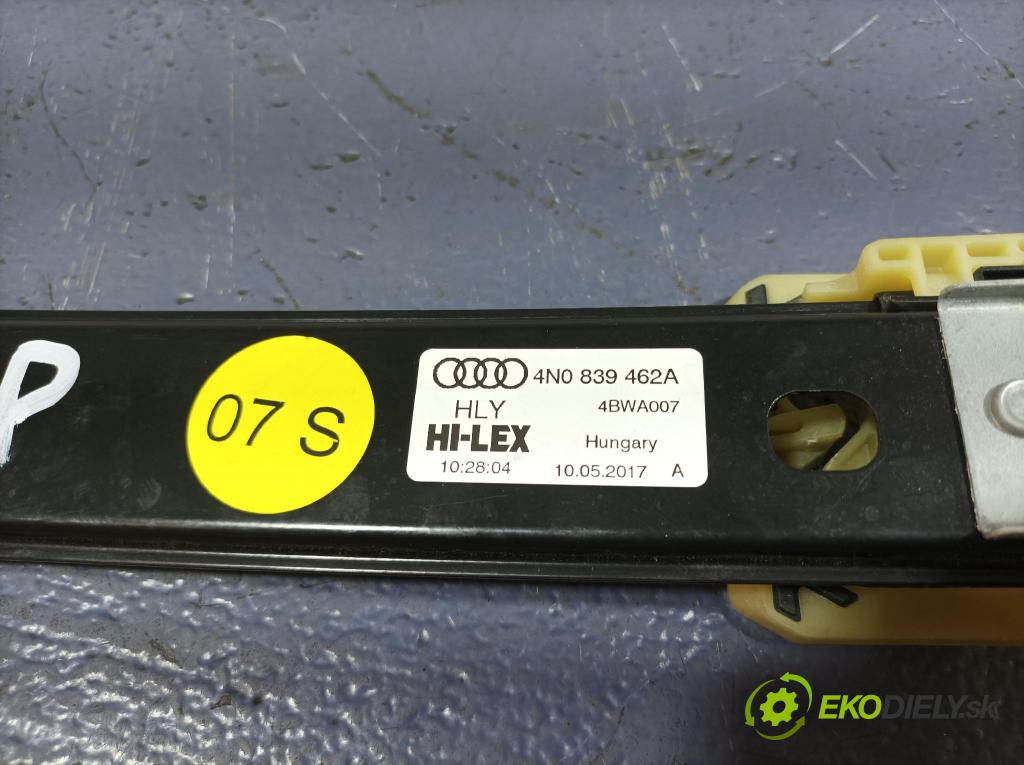 Audi A8 2019 mechanismus stahování Sklenka: Zad: v pravo: 4N0839462A