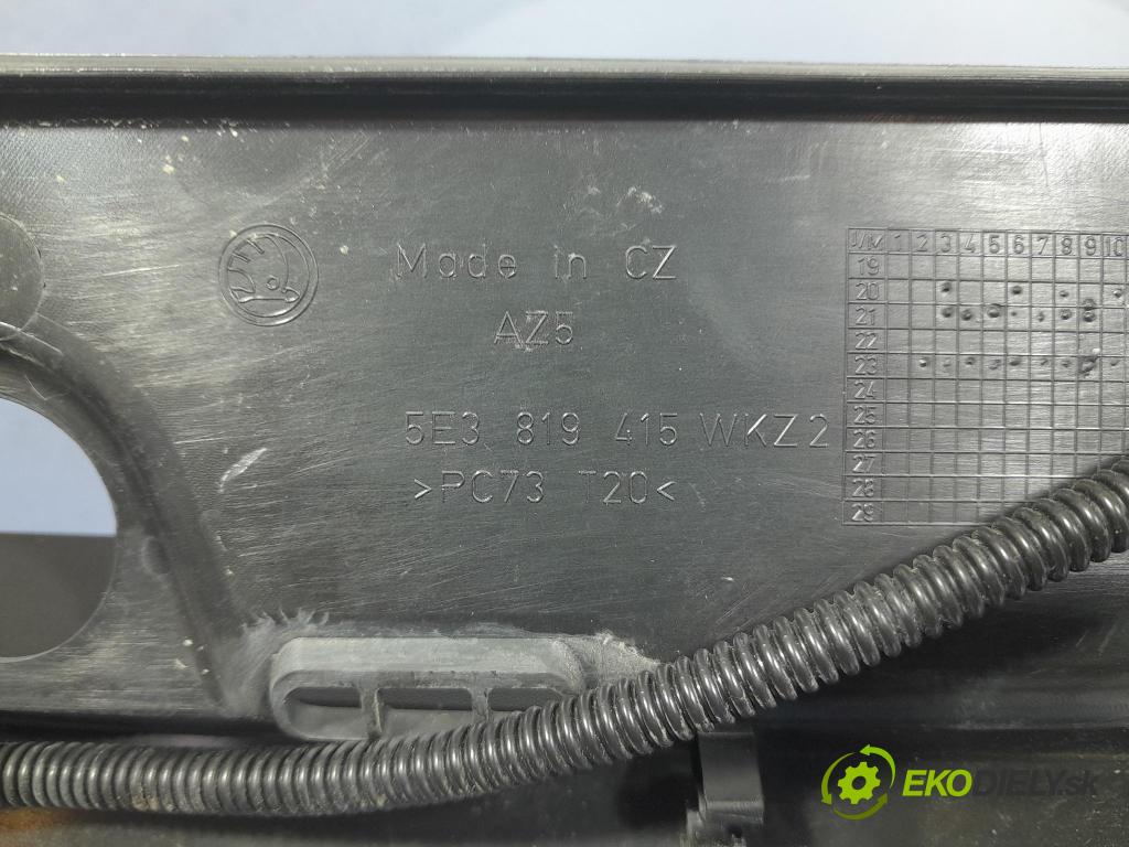 Skoda Octavia 2023 torpédo 5E3819415