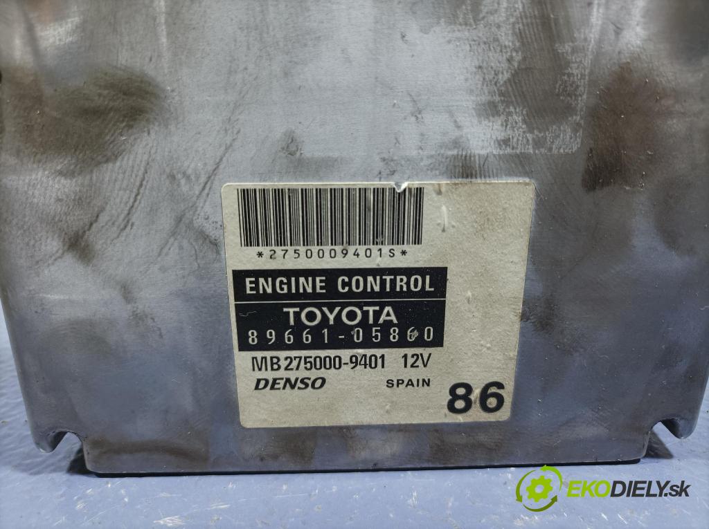 Toyota Avensis 2005 riadiaca jednotka Motor: 89661-05860