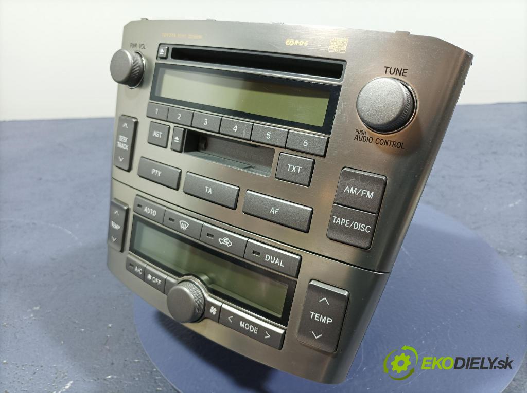 Toyota Avensis 2005 Radio I Navigácia: 86120-05080