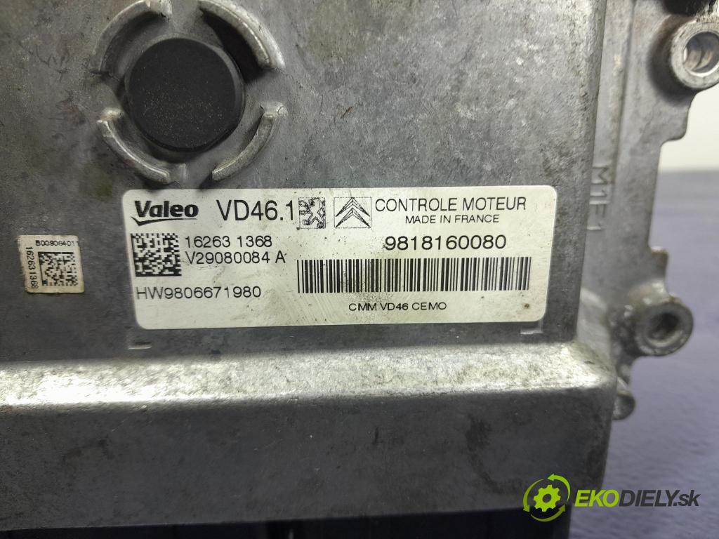 Peugeot 2008 2016 riadiaca jednotka Motor: 9818160080