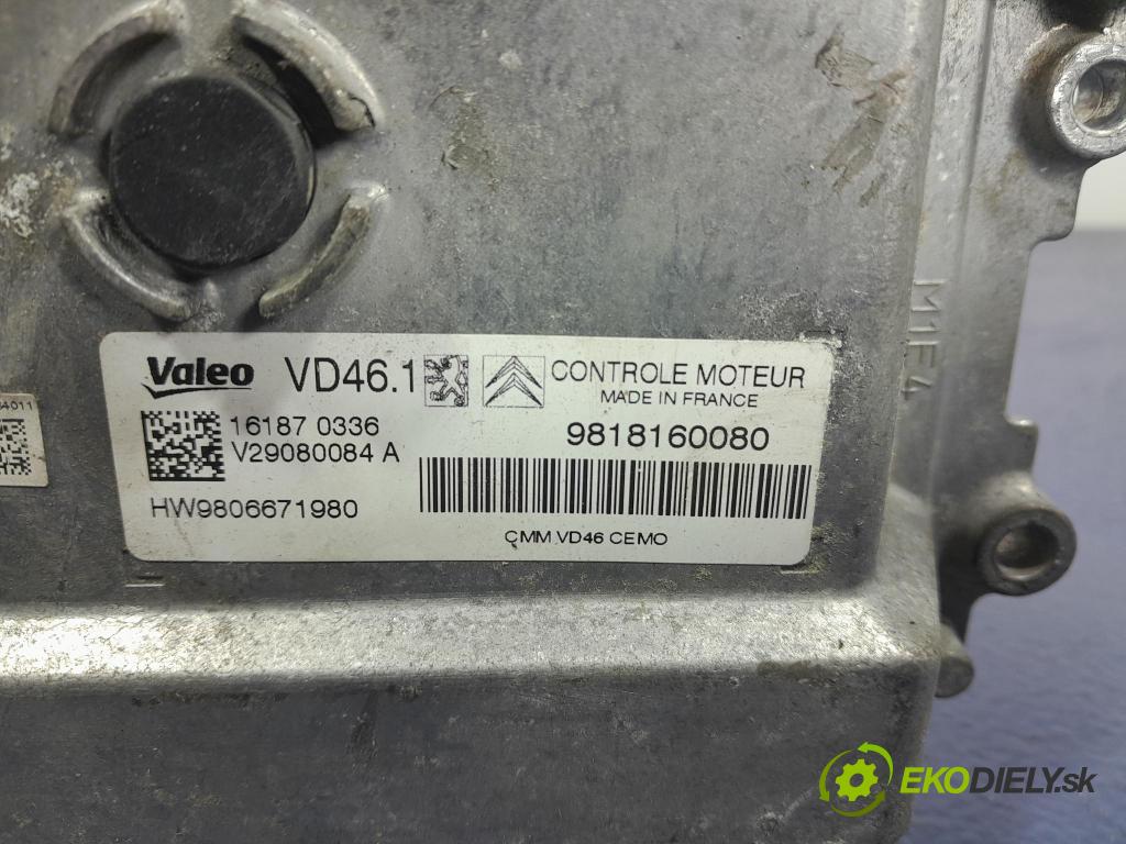 Peugeot 2008 2016 riadiaca jednotka Motor: 9818160080