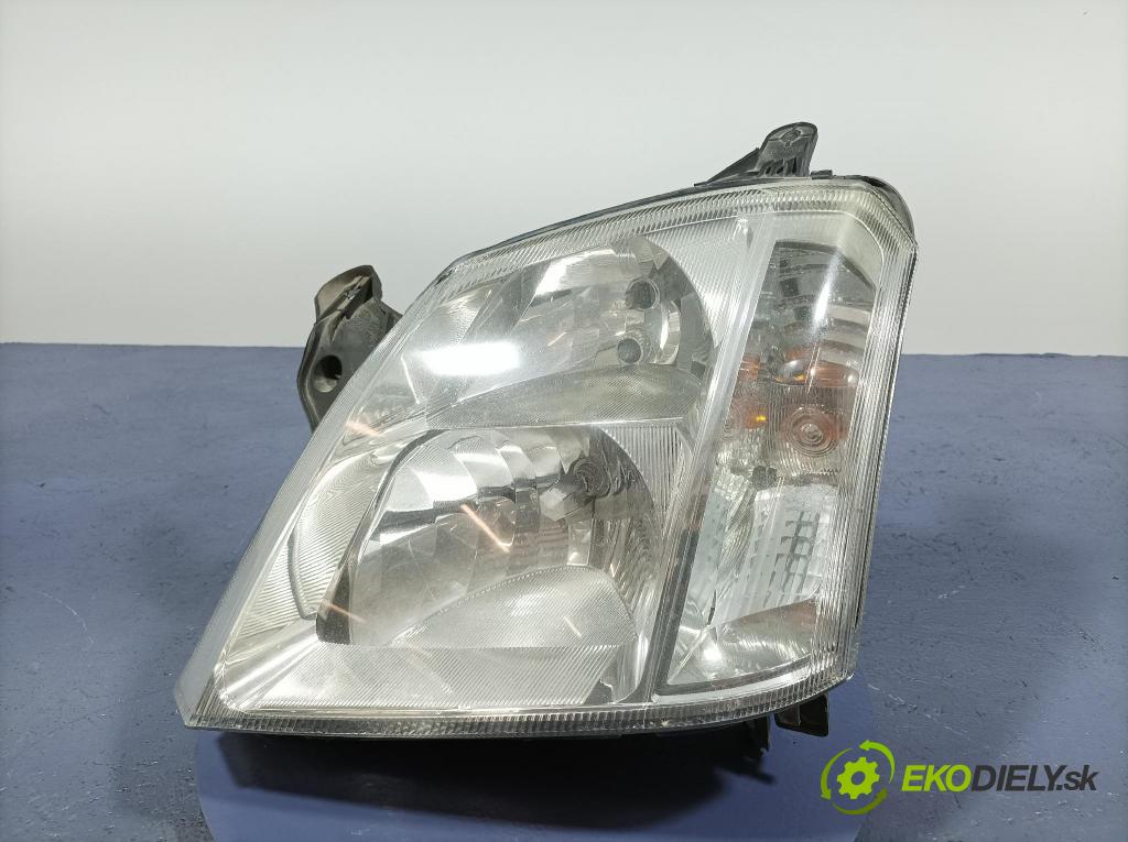 Opel Meriva 2006 Reflektor: Vľavo: 93321052