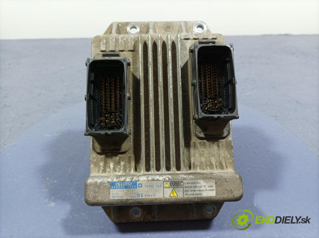 Opel Meriva 2006 riadiaca jednotka Motor: 98000322