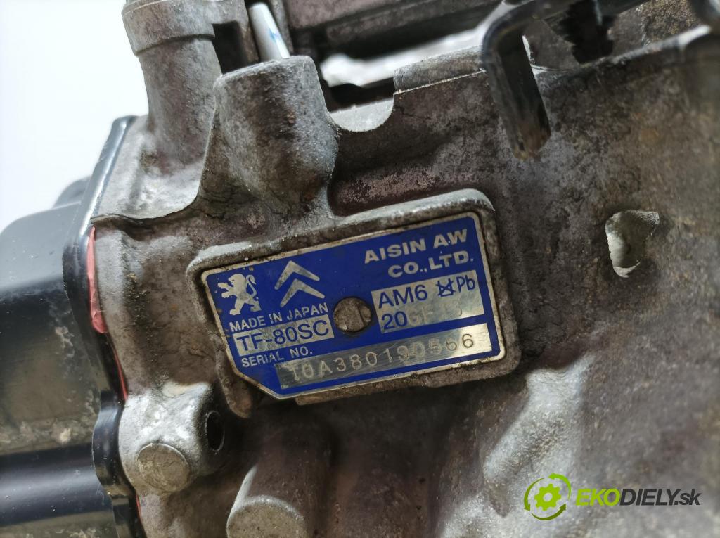 Citroen C5 2010 prevodovka automatická 20GF13