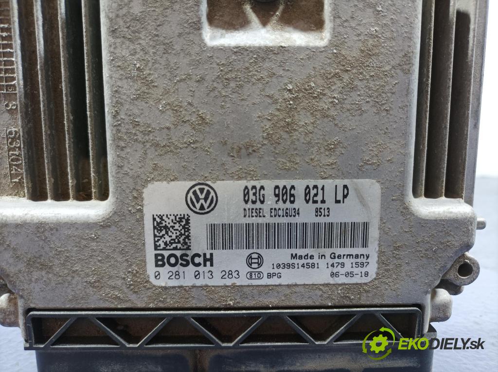 Seat Toledo 2006 riadiaca jednotka Motor: 03G906021LP