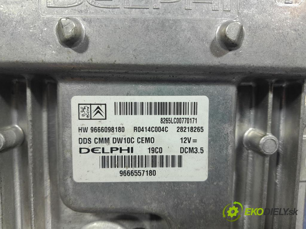 Citroen C5 2010 riadiaca jednotka Motor: 9666098180