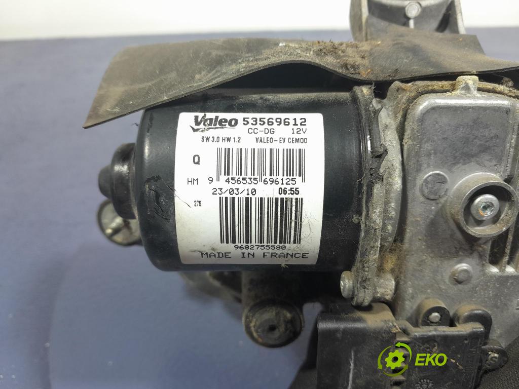 Citroen C5 2010 mechanismus motorek Stěrače: před 9682755580