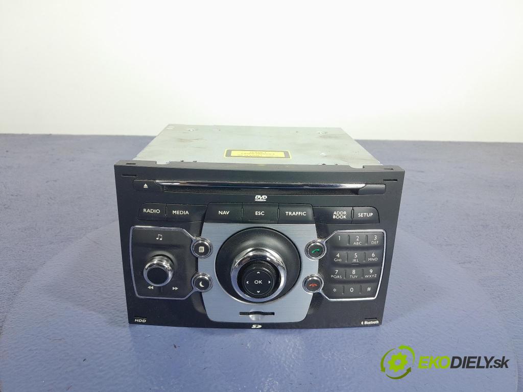 Citroen C5 2010 Radio I Navigácia: 96738861ZD