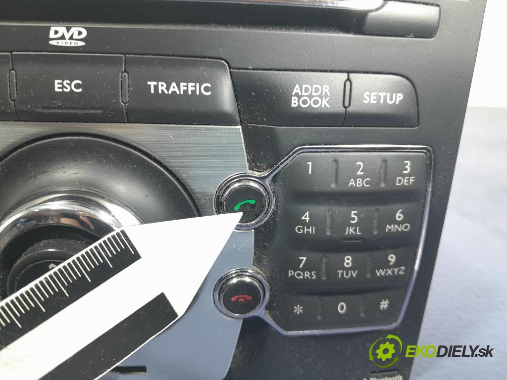 Citroen C5 2010 Radio I Navigácia: 96738861ZD
