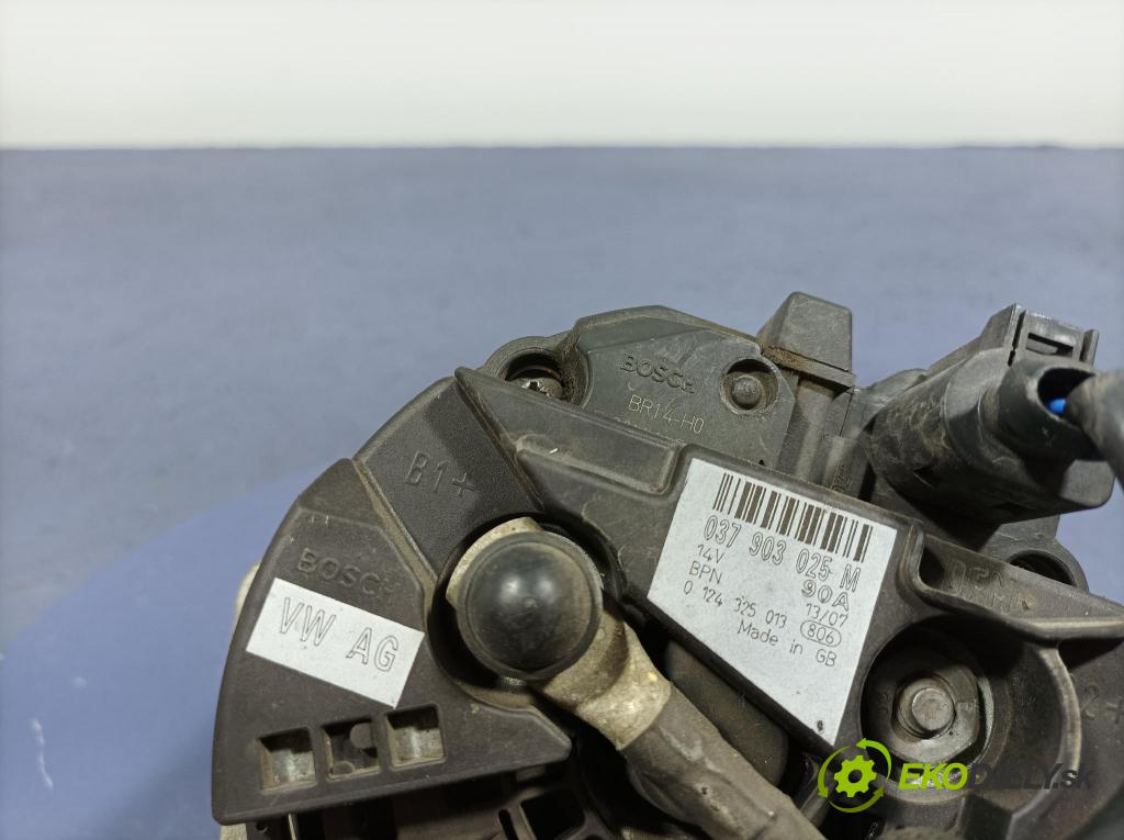 Skoda Roomster 2007 Alternator 037903025M