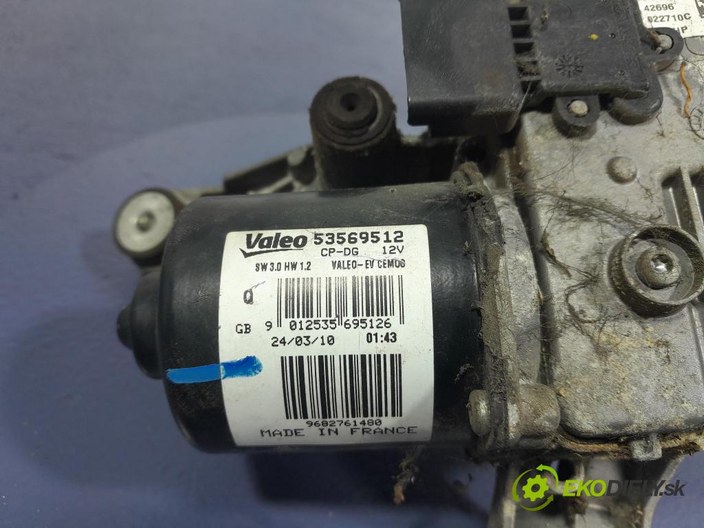 Citroen C5 2010 mechanismus motorek Stěrače: před 9682761480