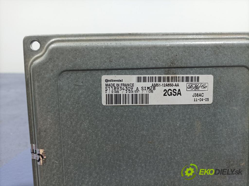 Ford Focus 2011 riadiaca jednotka Motor: AM51-12A650-AA
