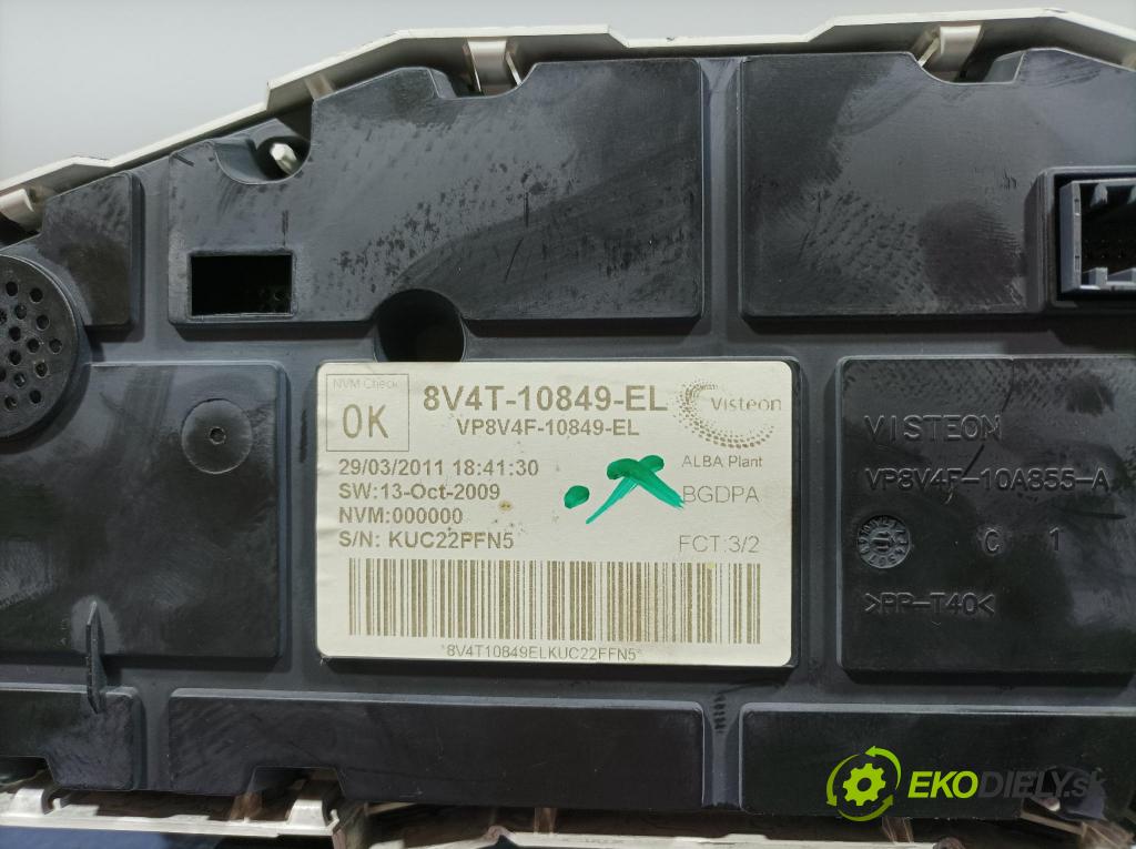 Ford Focus 2011 Přístrojová deska 8V4T-10849-EL