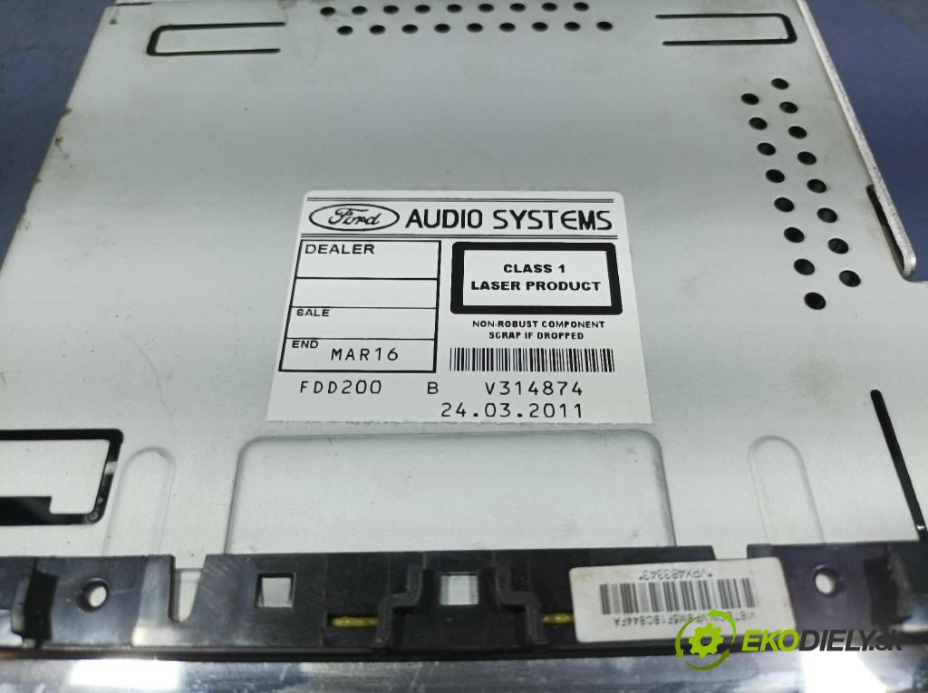 Ford Focus 2011 Radio I Navigácia: 7M5T-18C815-BC