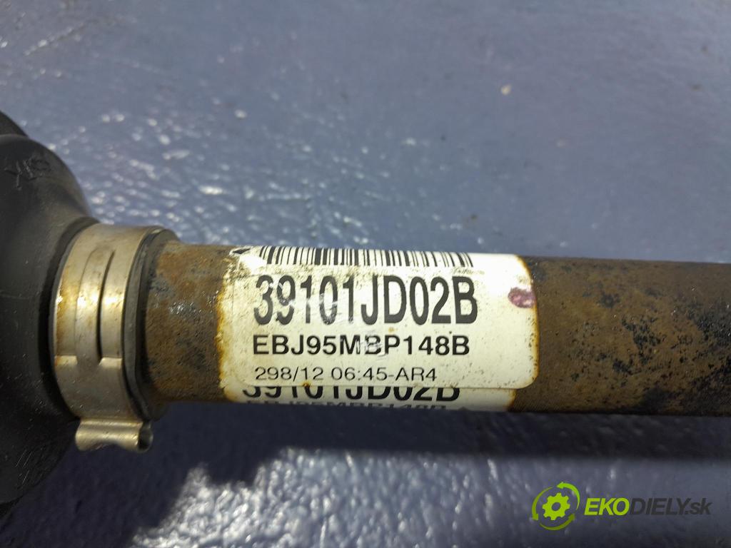 Nissan Qashqai 2012 poloos ľavá Predné 39101JD02B