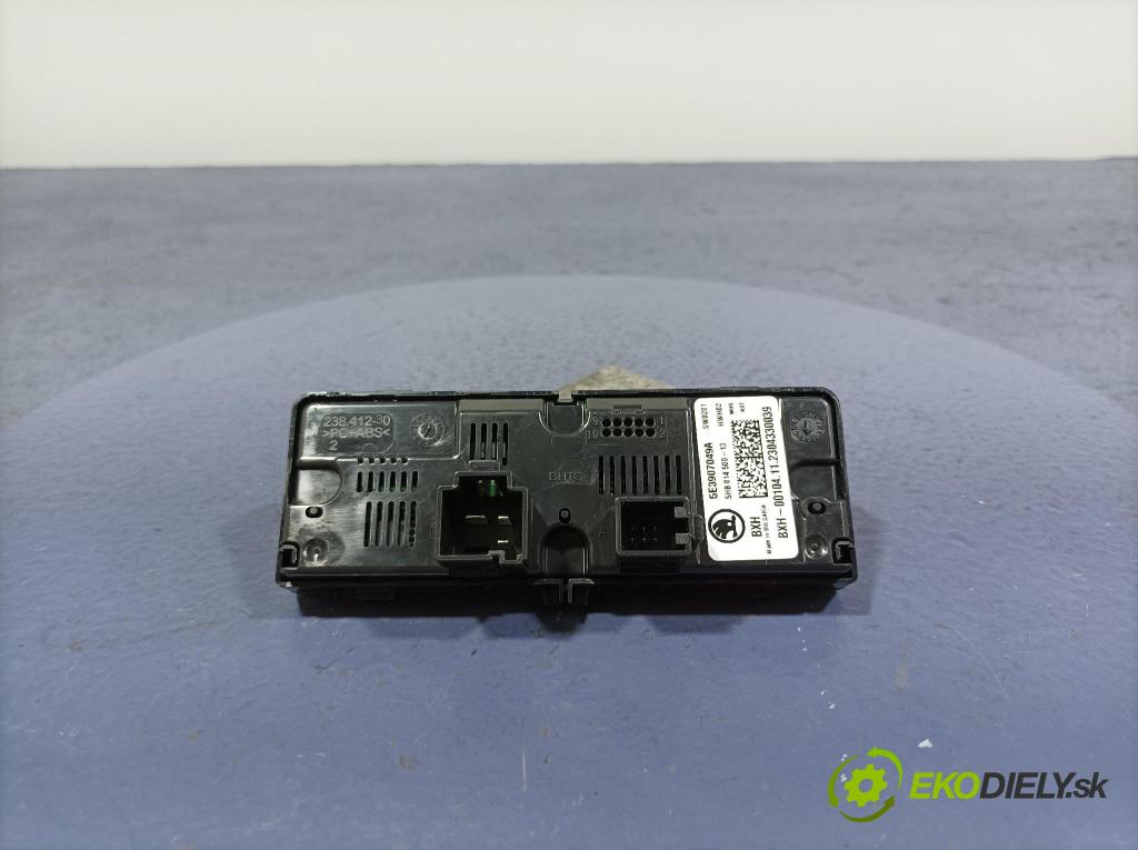Skoda Octavia 0 prepínač Klimatizácia: Prúd vzduchu: 5E3907049A
