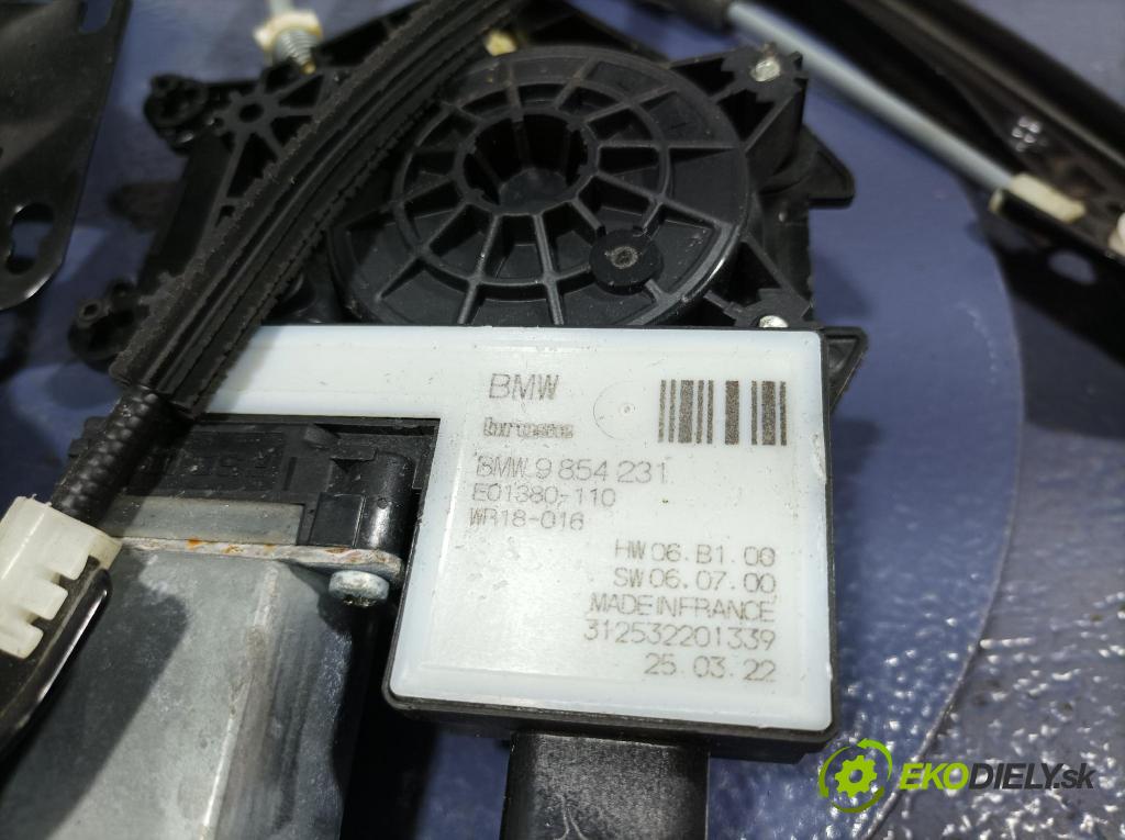 Bmw Seria 4 2022 mechanismus stahování Sklenka: Zad: Levý: 9854495
