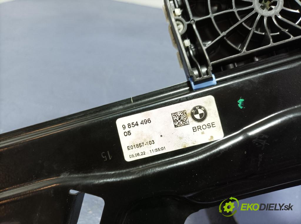 Bmw Seria 4 2022 mechanismus stahování Sklenka: Zad: v pravo: 9854496