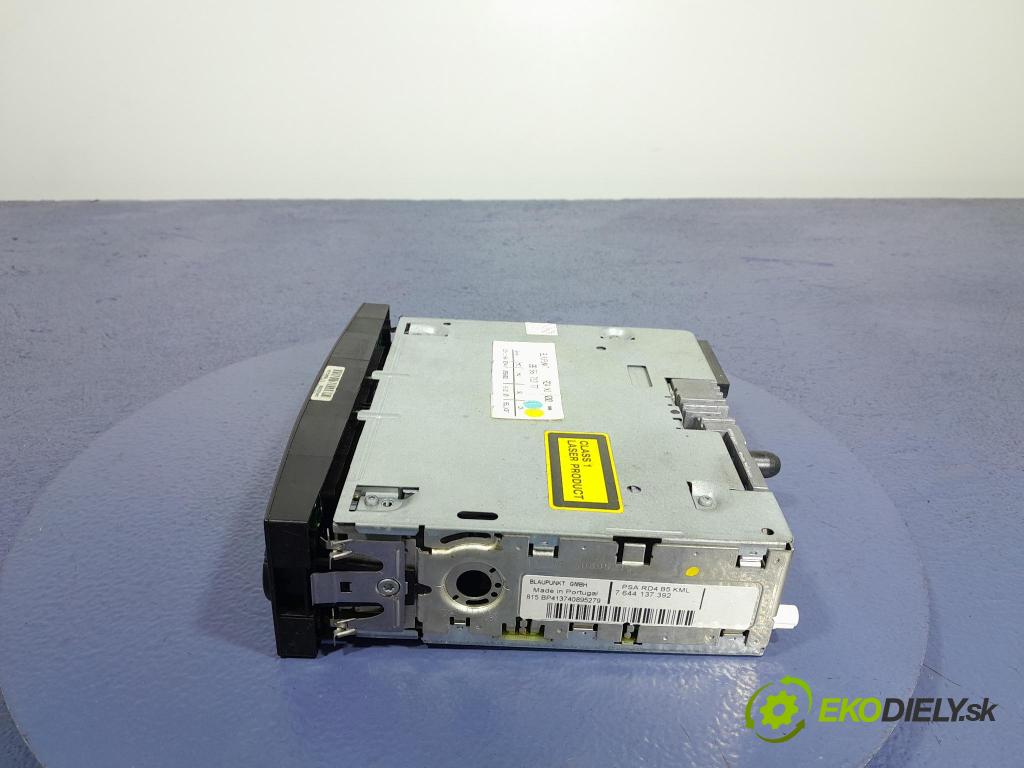 Citroen C4 2005 Radio I Navigácia: 9554571377