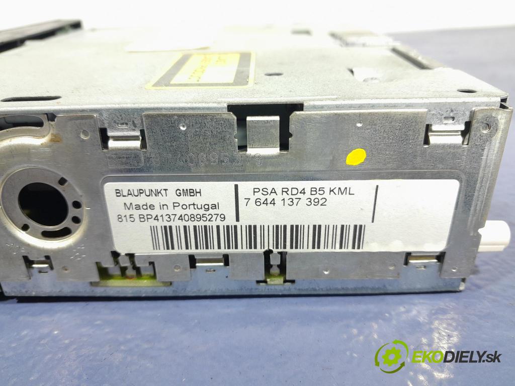 Citroen C4 2005 Radio I Navigácia: 9554571377