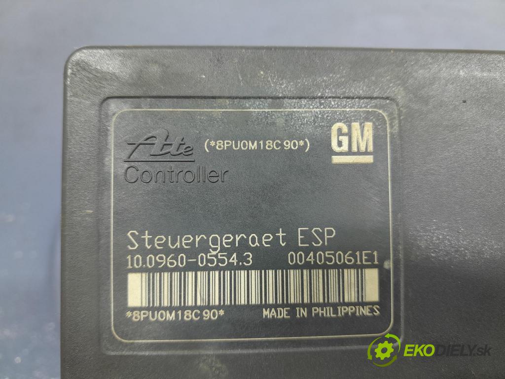 Opel Astra 2011 čerpadlo ABS x 13246535