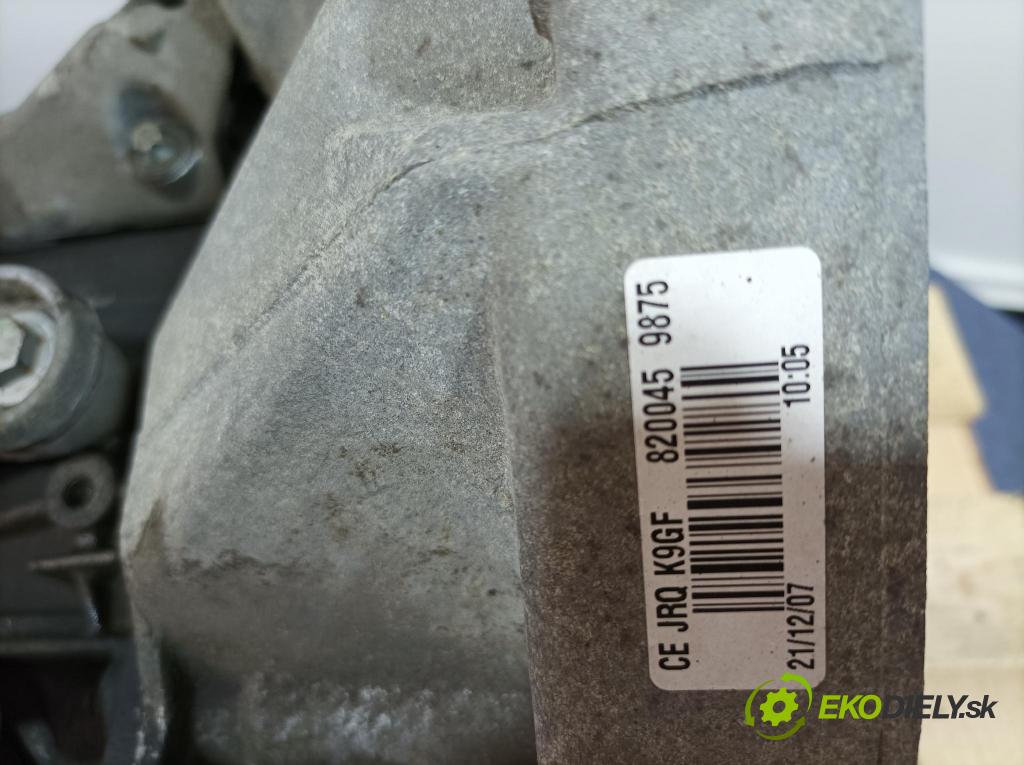 Nissan Micra 2008 prevodovka Manualna JRQ K9FG