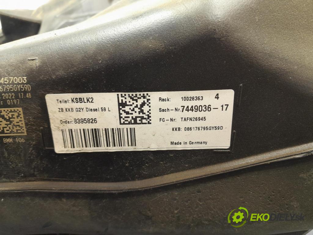 Bmw Seria 4 2022 Nádrž: paliva 7449036
