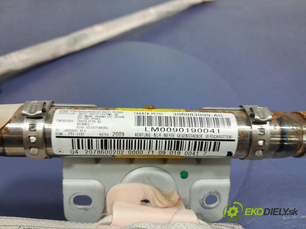 Mercedes E-klasa 2009 Airbag: clona x A2078600202