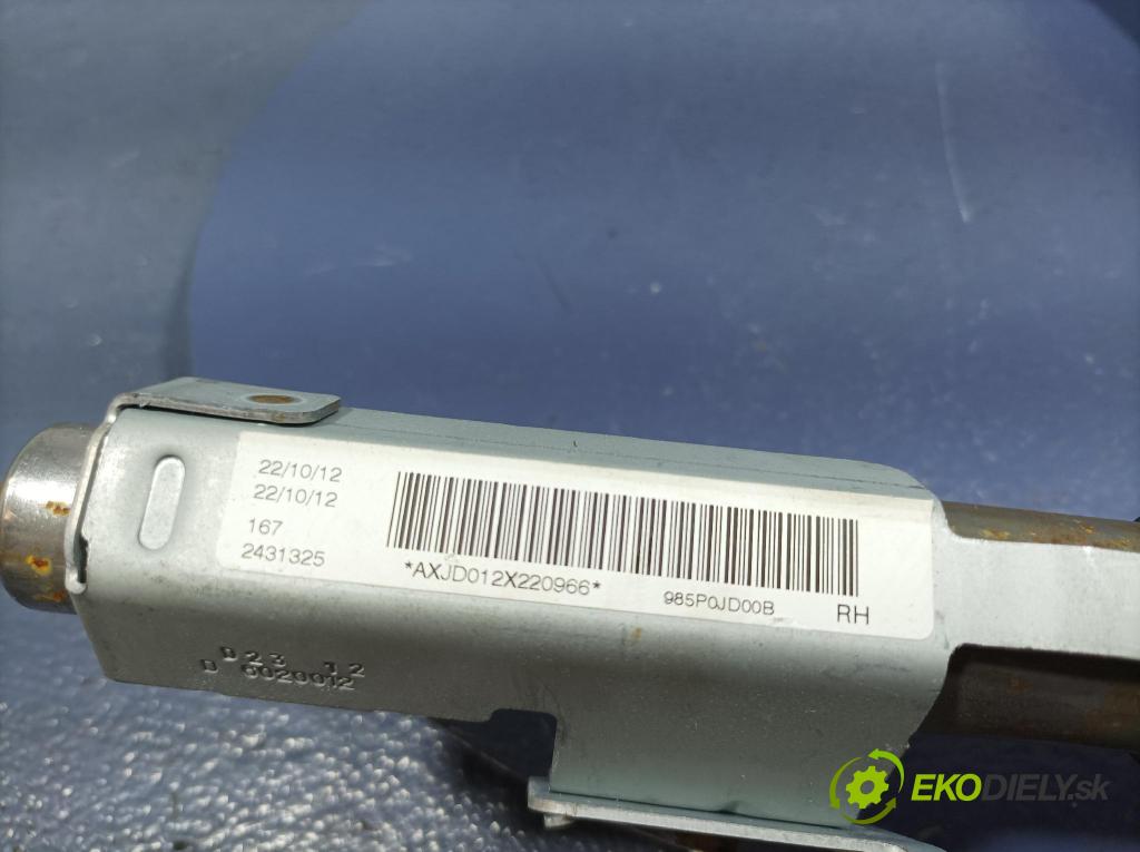 Nissan Qashqai 2012 Airbag: clona x 985P0JD00B