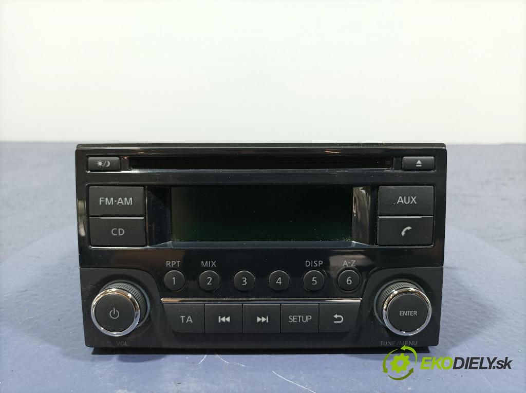 Nissan Qashqai 2012 Radio I Navigácia: 28185BH30D