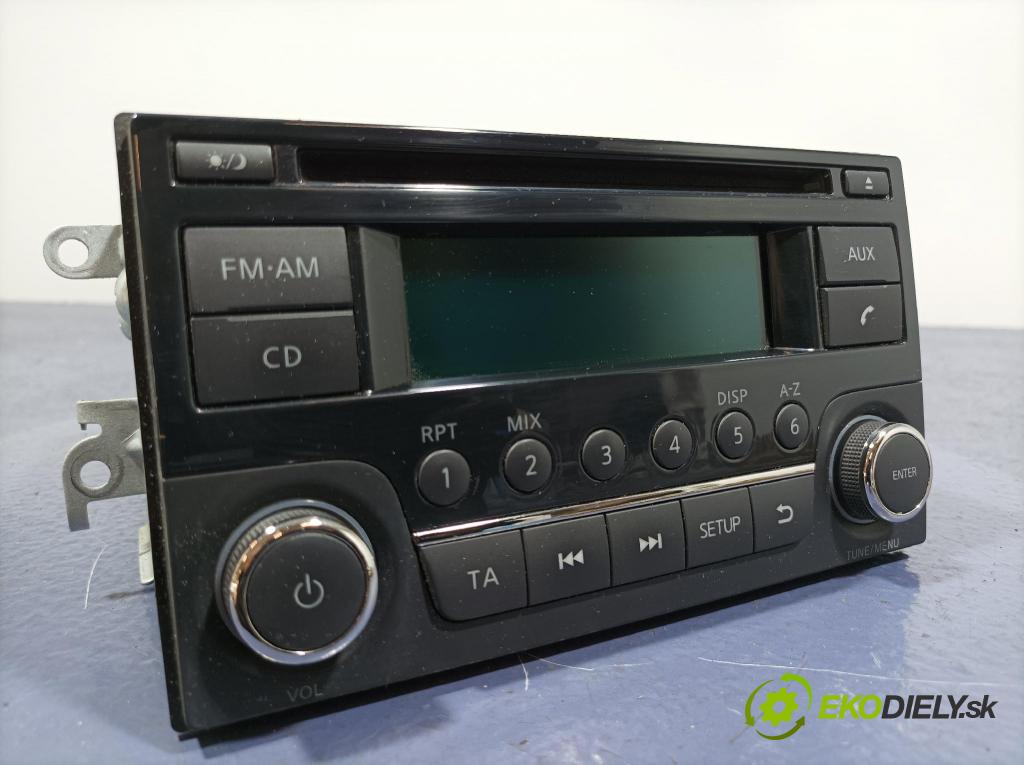 Nissan Qashqai 2012 Radio I Navigácia: 28185BH30D