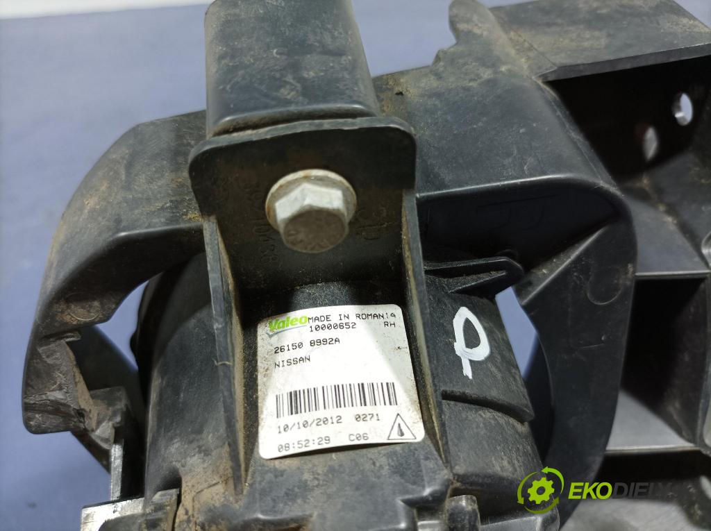 Nissan Qashqai 2012 Halogen v pravo: 261508992A