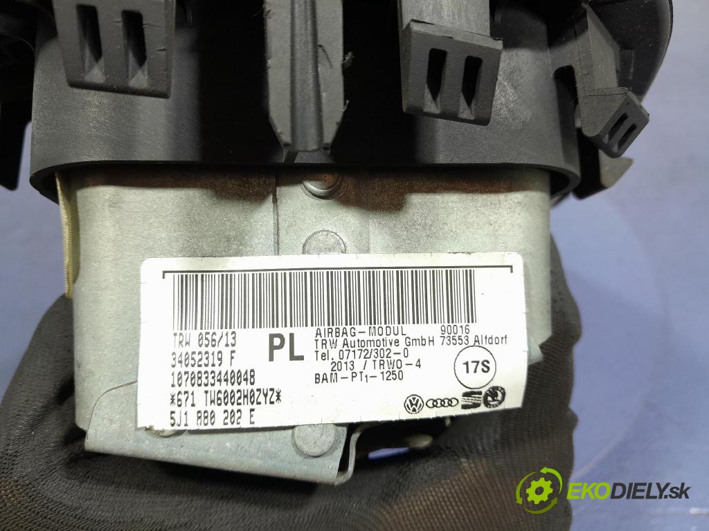 Skoda Fabia 2013 Airbag: x 5E0880201