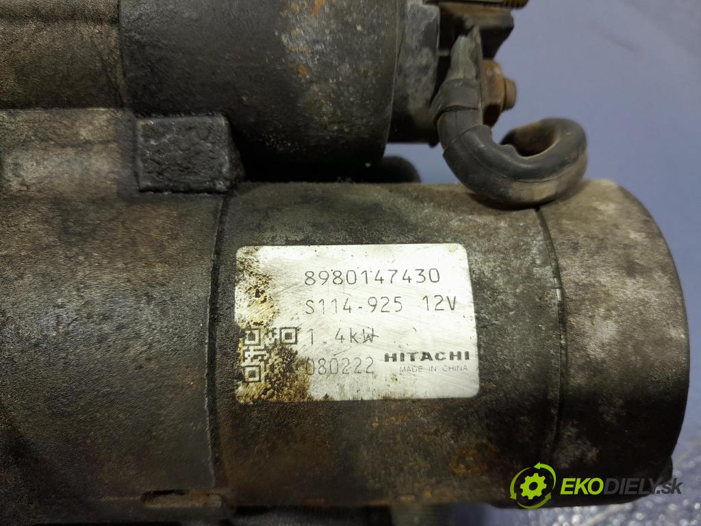 Opel Astra 2008 štartér 8980147430
