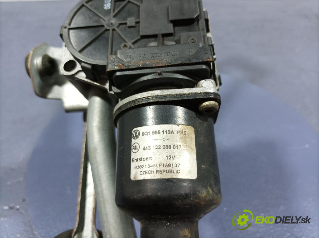 Vw Polo 2003 mechanismus motorek Stěrače: před 6Q1955601B
